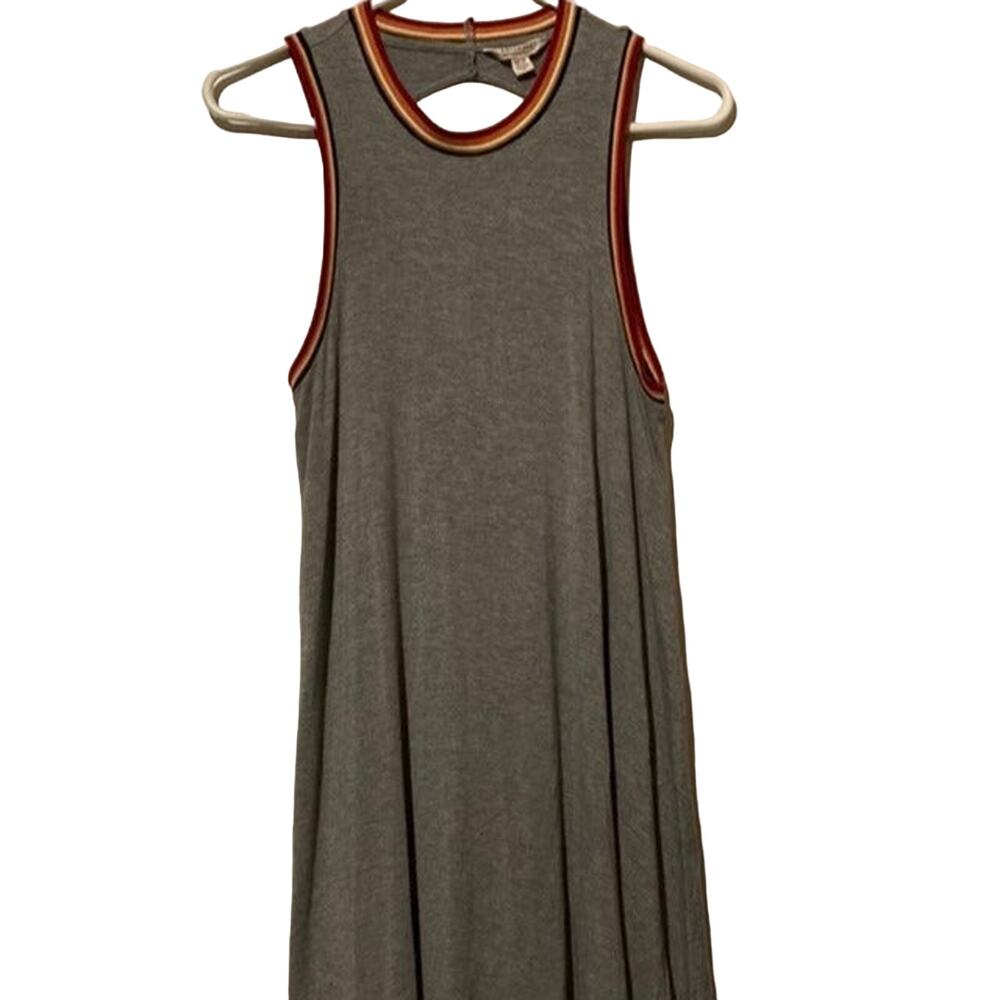 American Eagle Soft &‎ Sexy Shift Dress Gray Knee-Length XSmall